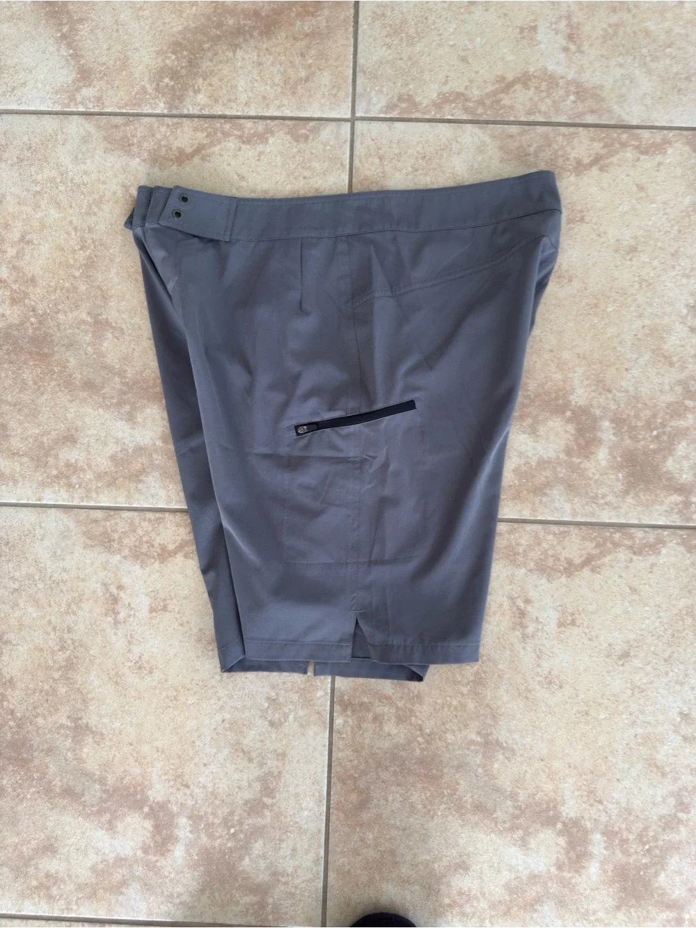 Men's Gray Utility Shorts
